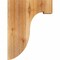 Ekena Millwork Del Monte Rough Sawn Corbel, Western Red Cedar, 4"W x 12"D x 16"H COR04X12X16DEL00RWR - alternate 4